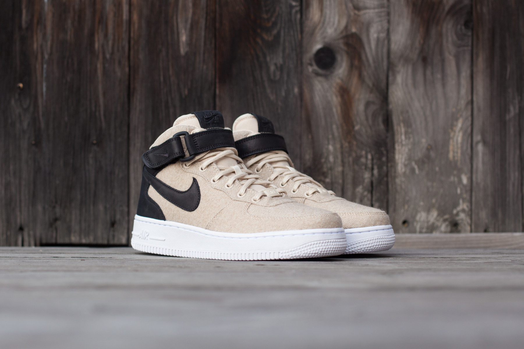Wmns Nike Air Force 1 `07 MID Lthr Prm Sneaker.no Wmns Nike Air Force 1 `07 MID Lthr Prm Sneaker.no