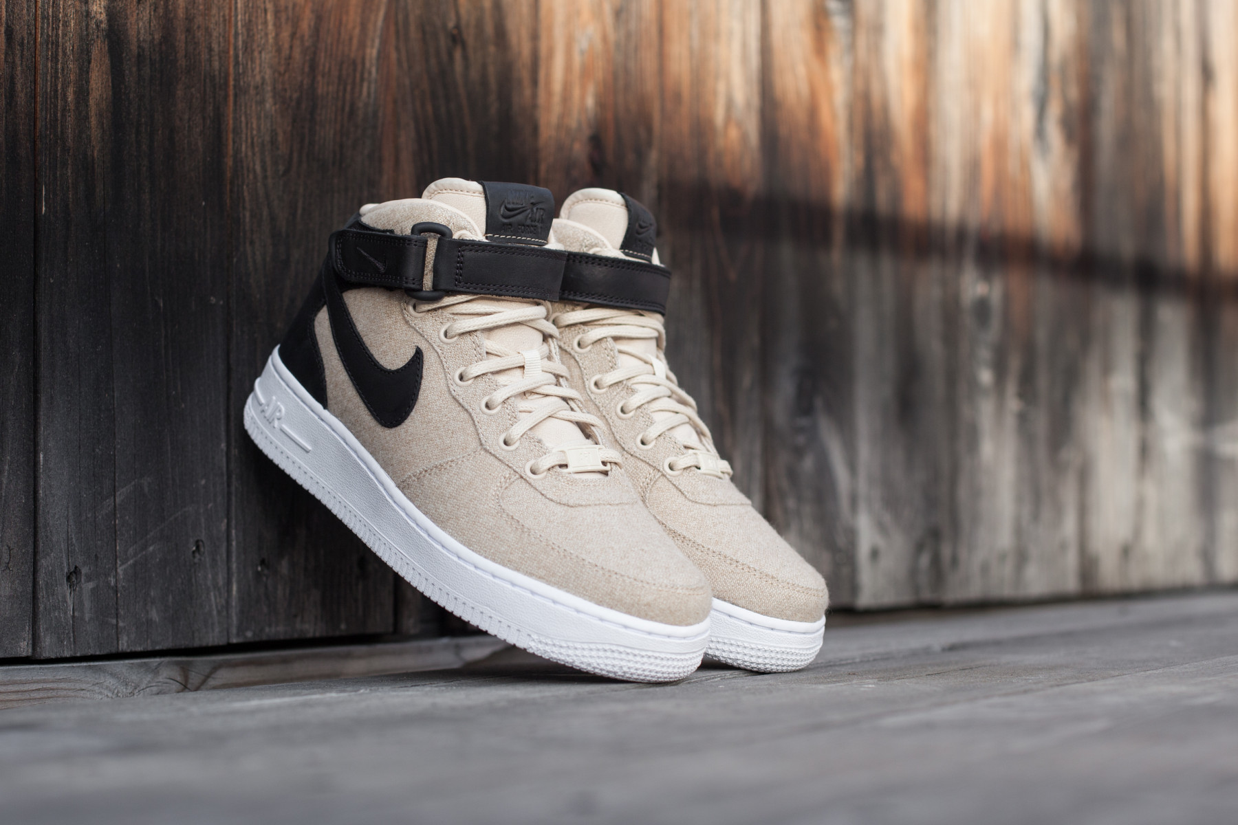 Wmns Nike Air Force 1 `07 MID Lthr Prm - Sneaker.no