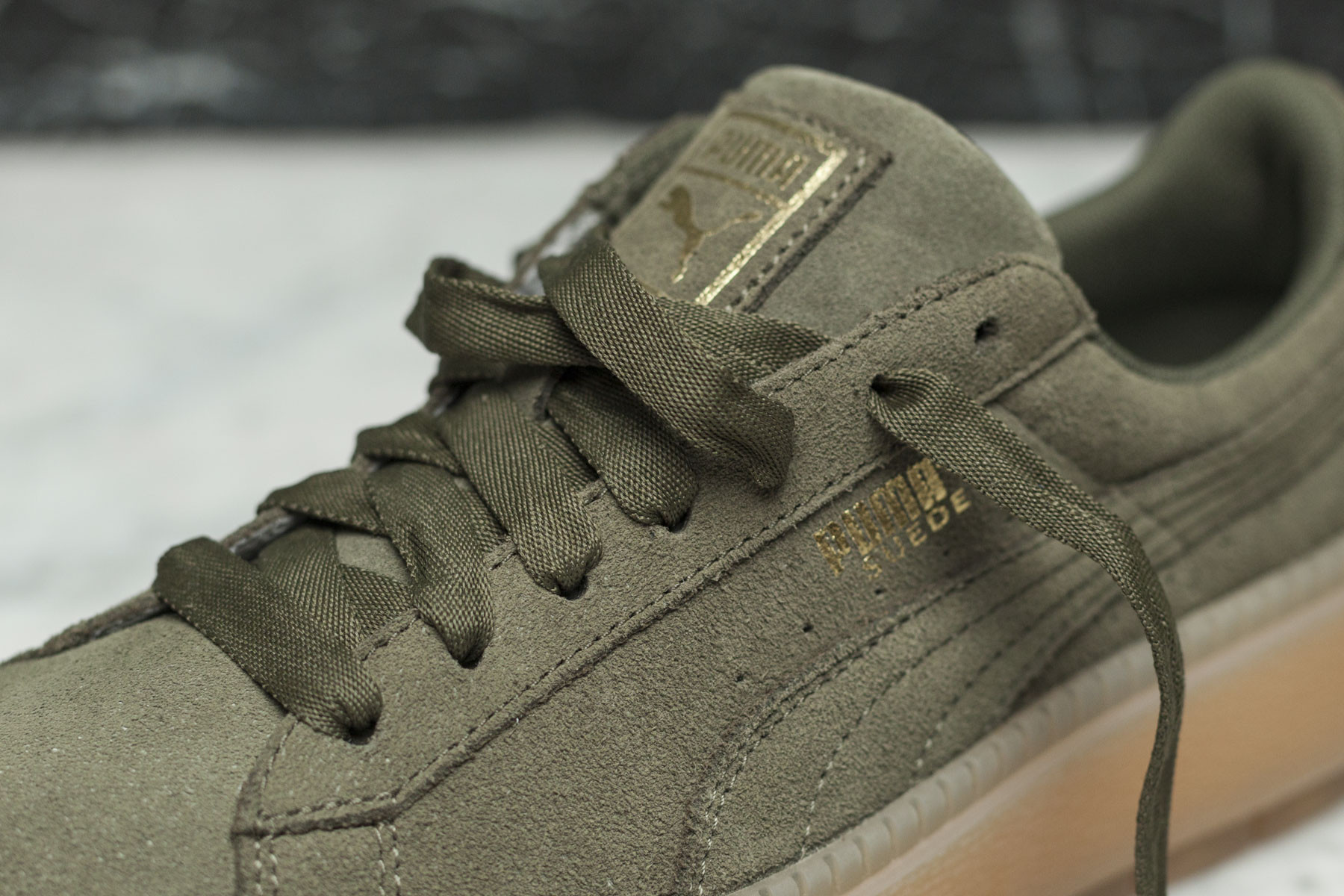 puma trace platform black