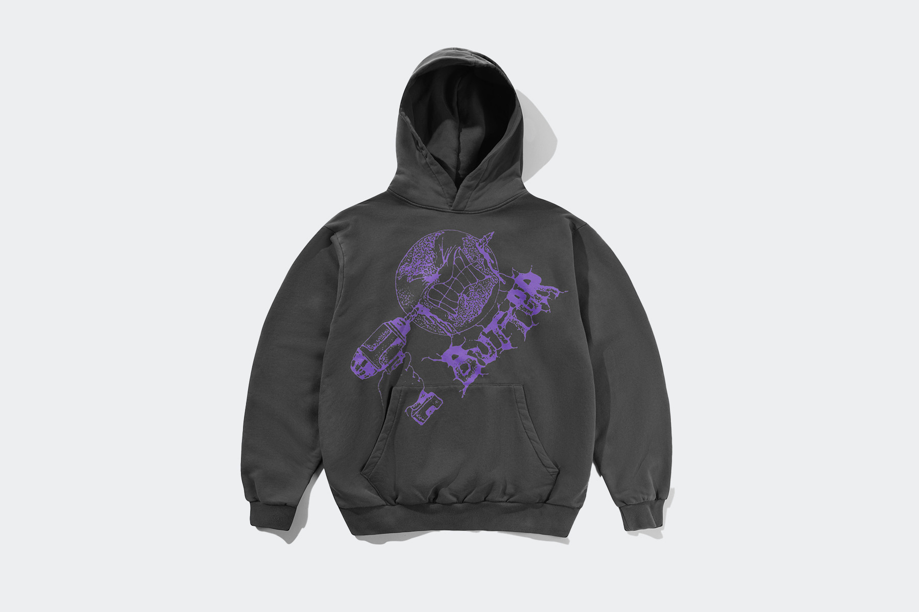 BUTTER GOODS DRILL PULLOVER HOOD