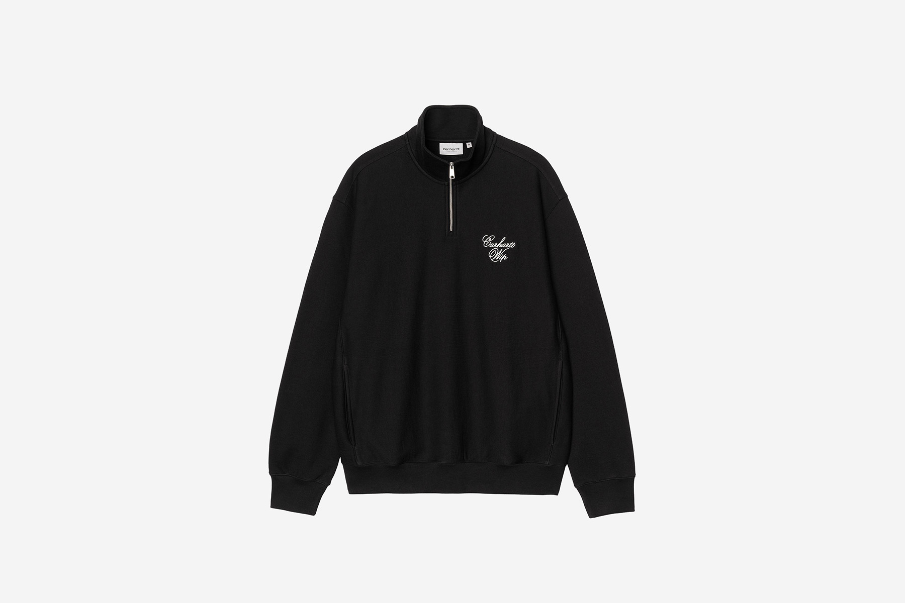 CARHARTT WIP LONGHAND HALF ZIP SWEAT