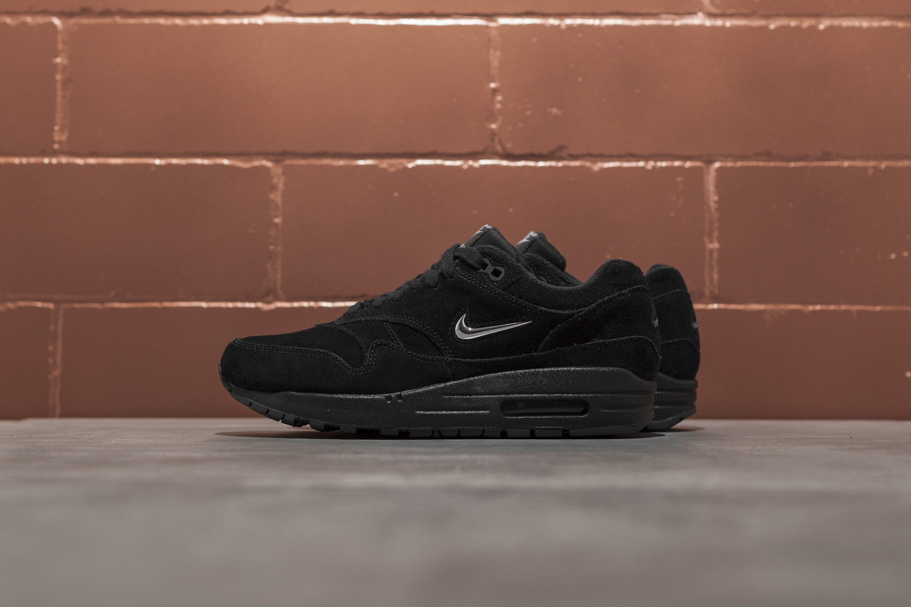 air max 1 premium sc black chrome black