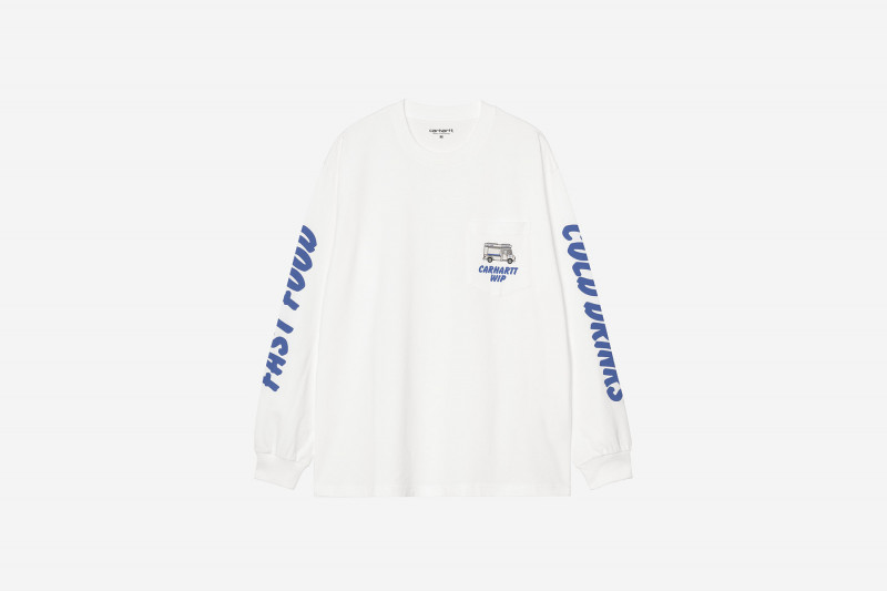 CARHARTT WIP L/S COLD DRINKS T-SHIRT